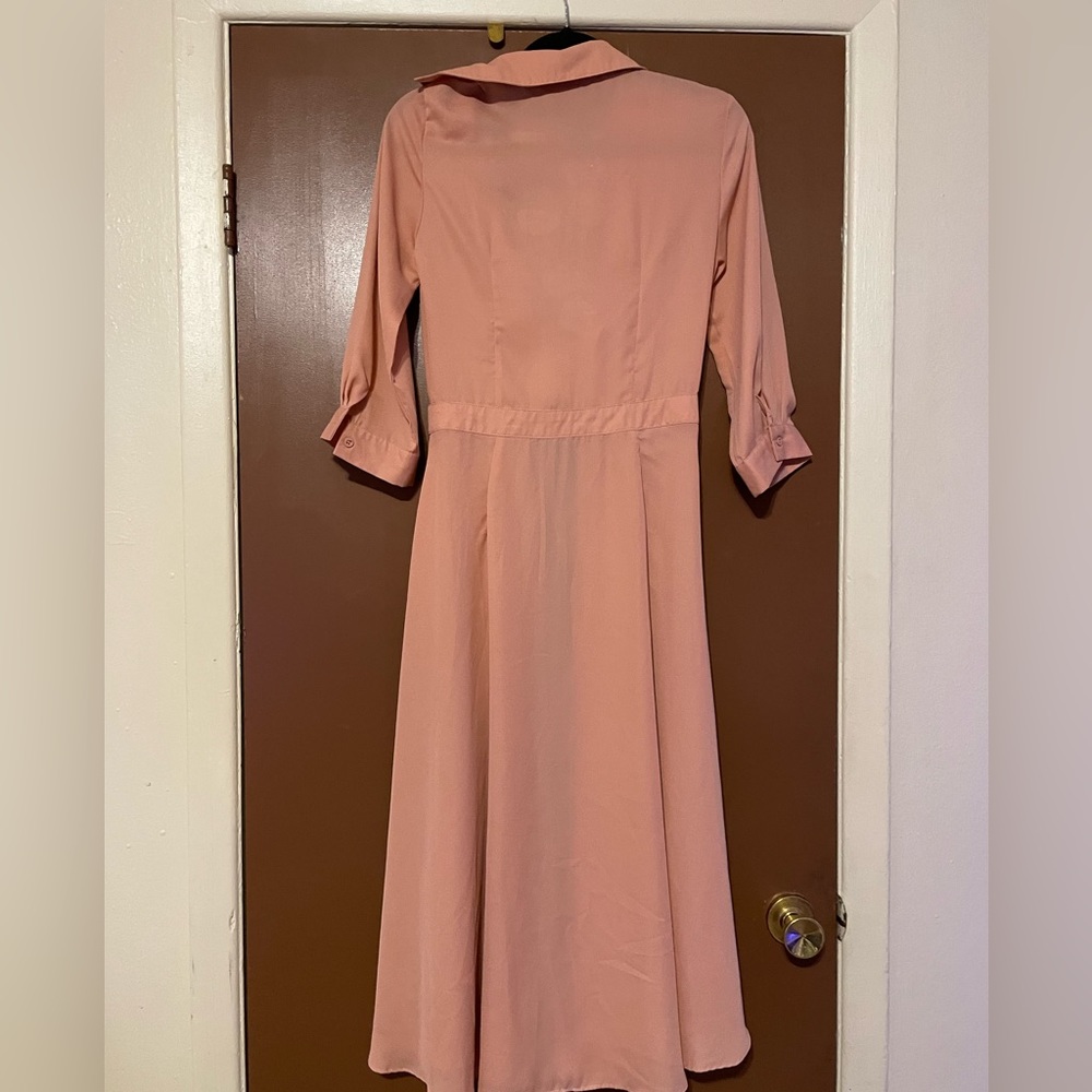 boohoo long sheer maxi blouse